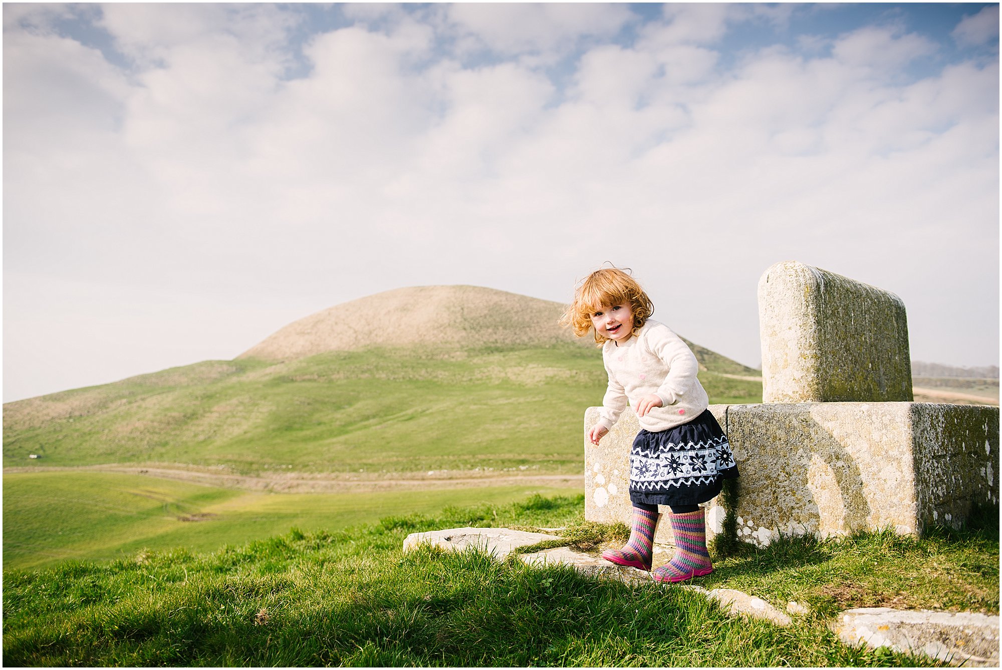 Family portraits in Dorset, by South wales photographers.