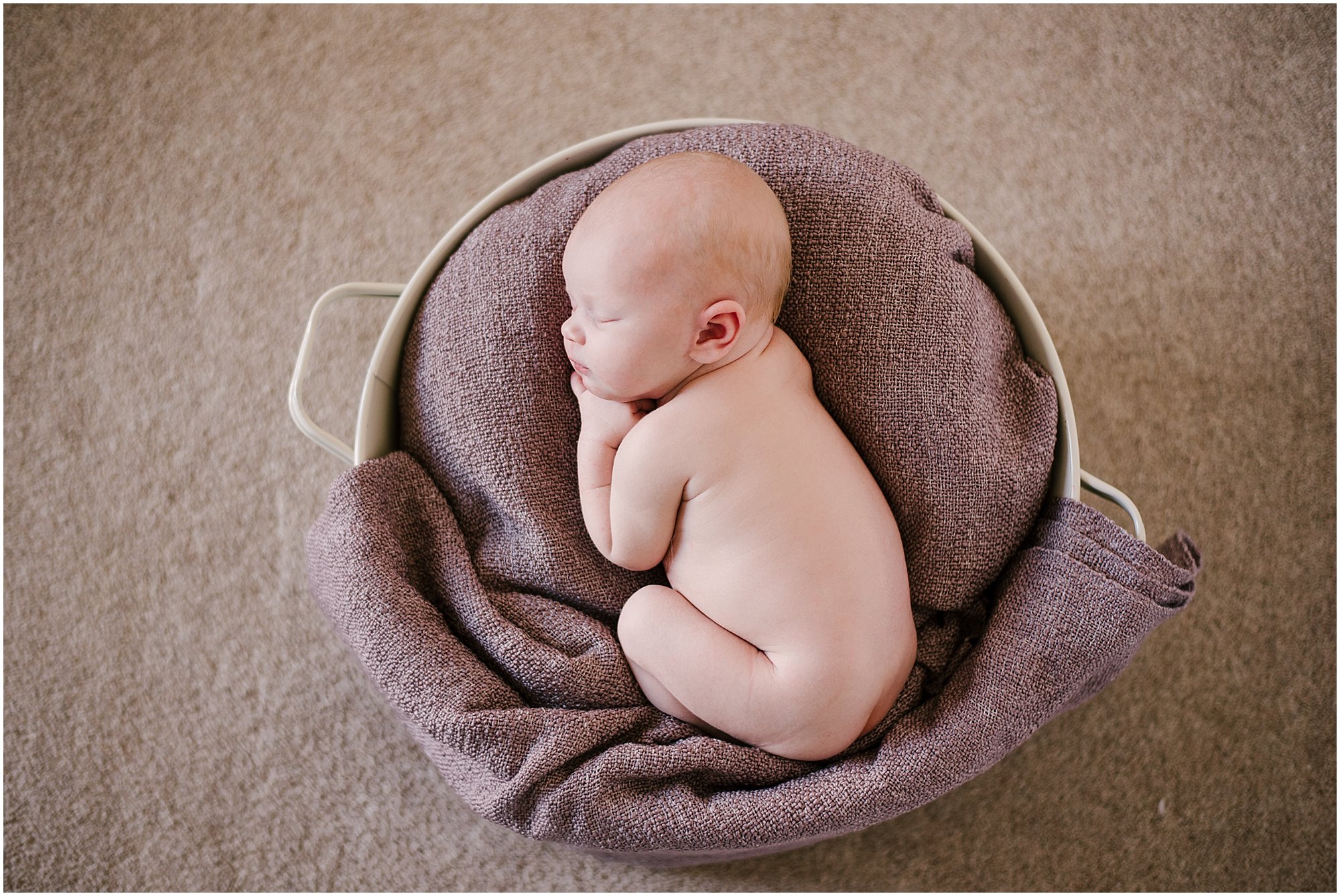 Newborn baby girl Hollie - Cardiff & Swansea newborn photographer